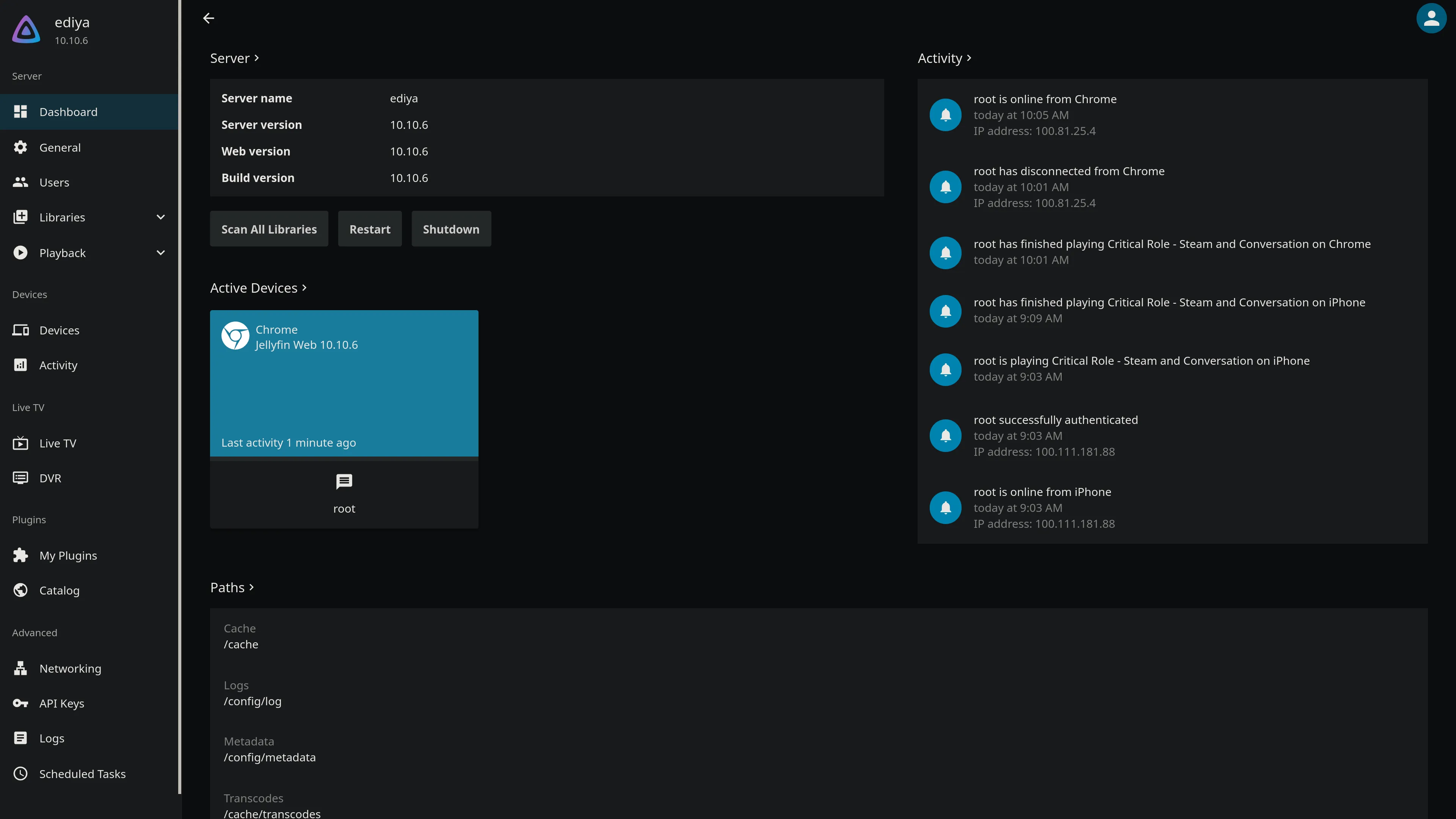 Jellyfin Web